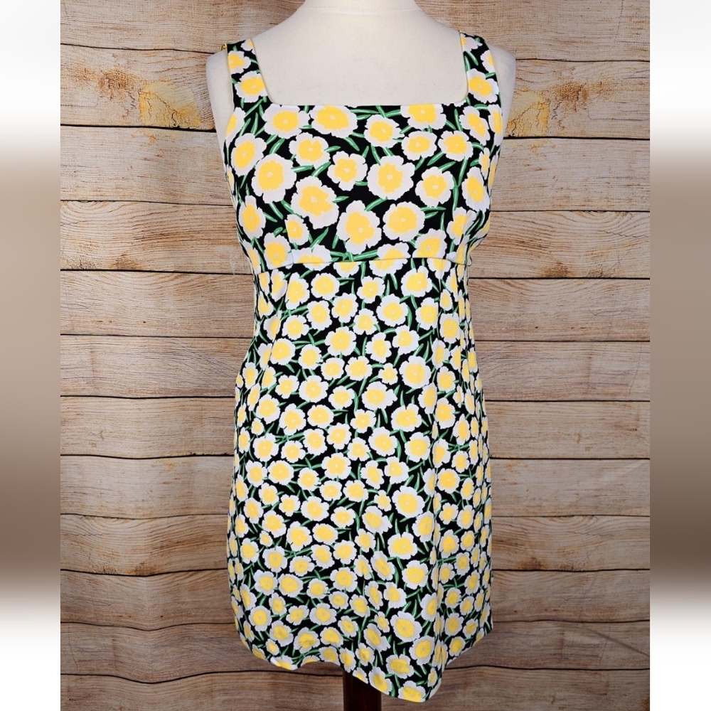 Diane Von Furstenberg Target Mini Shift Poppy Dress  Size 10
